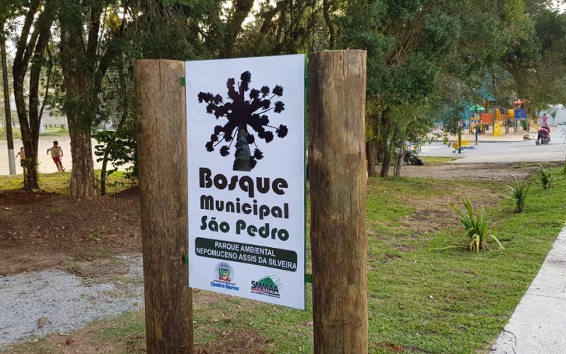 São Pedro ganha novo Bosque Municipal