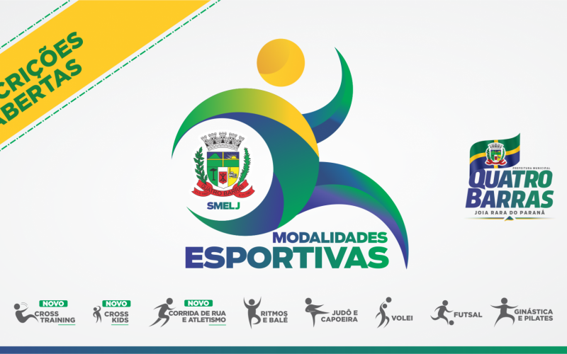 Retomada dos projetos esportivos: Prefeitura abrirá inscrições para as modalidades nesta quinta-feira (29)