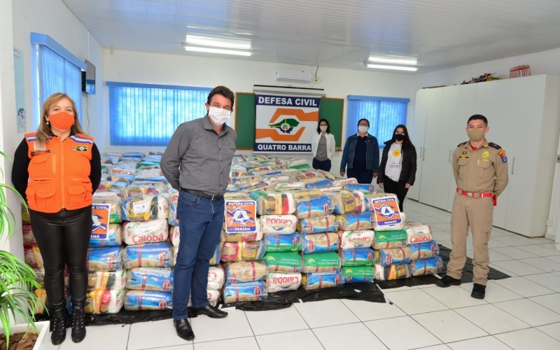 Prefeitura recebe 600 cestas básicas para famílias atingidas pela pandemia