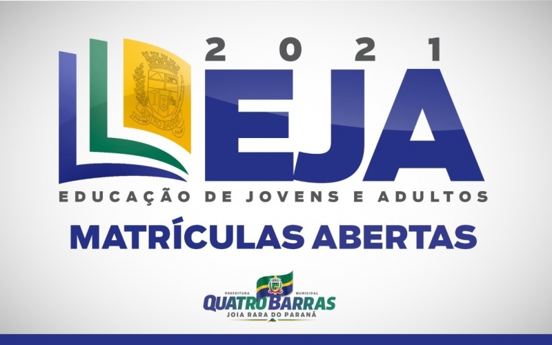 Matrículas para a Educação de Jovens e Adultos estão abertas
