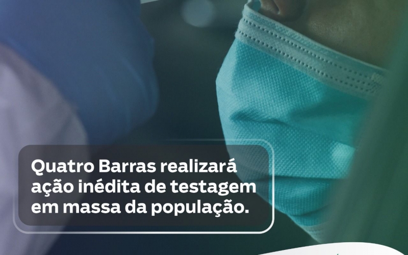 Coronavírus: Testagem em massa