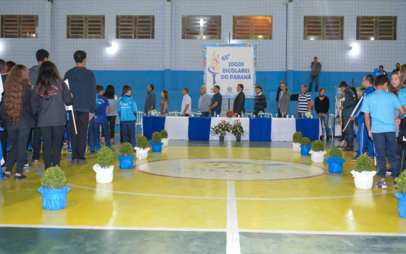 Quatro Barras abre Fase Regional dos Jogos Escolares do Paraná