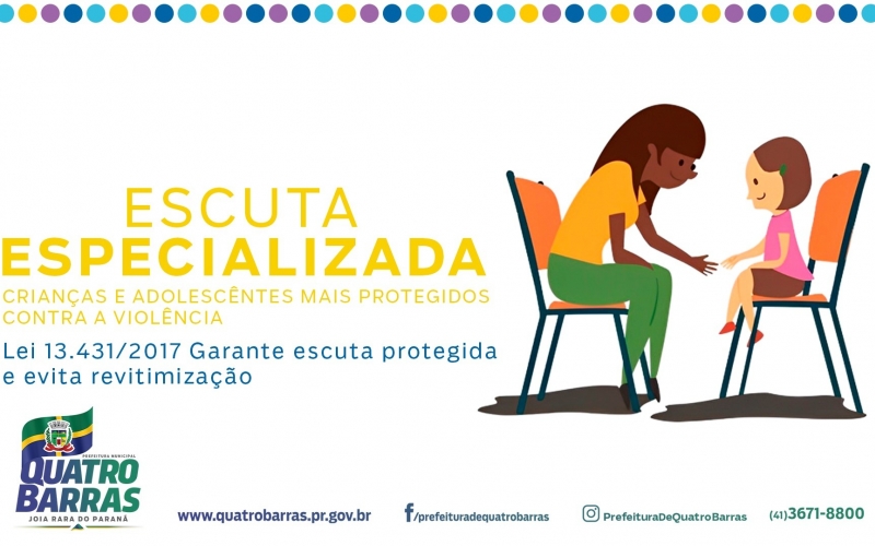 Município lança Núcleo de Escuta Especializada para crianças e adolescentes vítimas ou testemunhas de violência