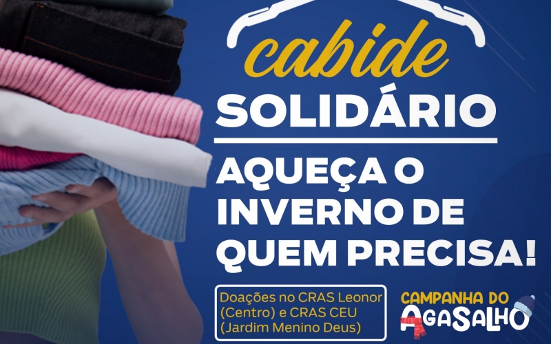 Quatro Barras abre Campanha do Agasalho; confira locais para doações