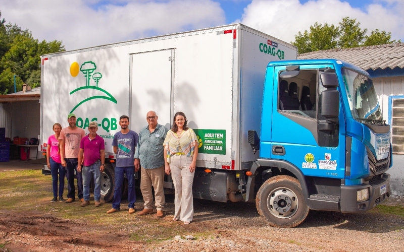 Cooperativa Agropecuária de Quatro Barras agora dispõe de caminhão próprio