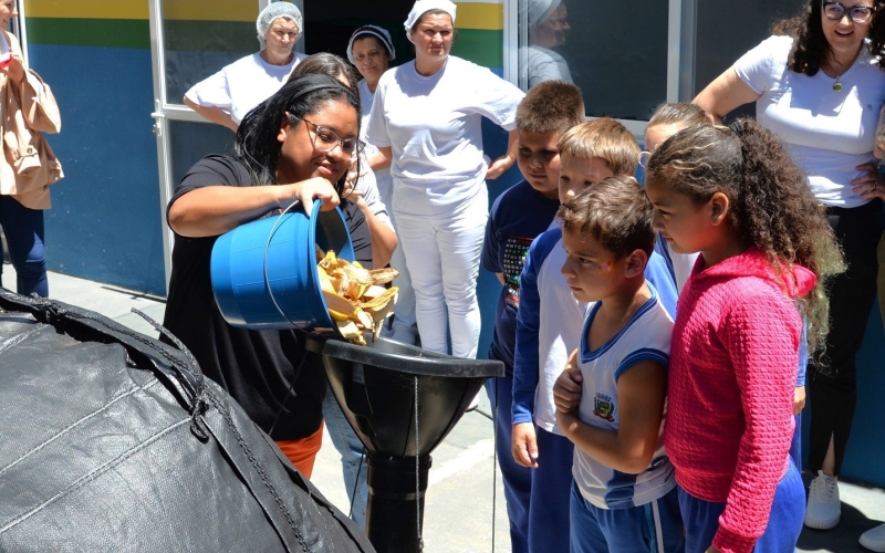 Educação e sustentabilidade: Escola Municipal Tancredo de Almeida Neves é a primeira a receber biodigestor