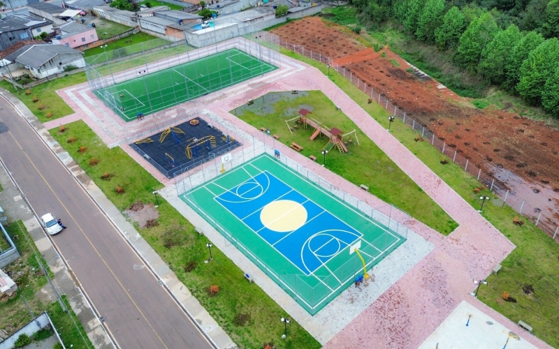 Com mais de 6 mil metros quadrados de área útil, Complexo Esportivo José Jardim é inaugurado no Jardim Menino Deus