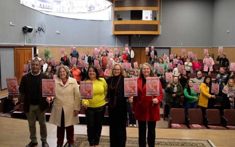 Palestra reforça ações de conscientização para combate do feminicídio