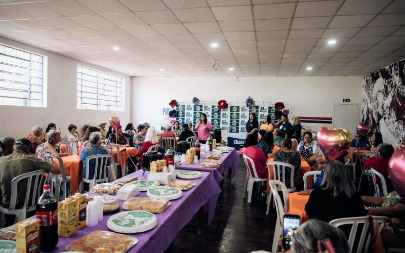 Em evento especial, Melhor Idade participa de celebração de Páscoa