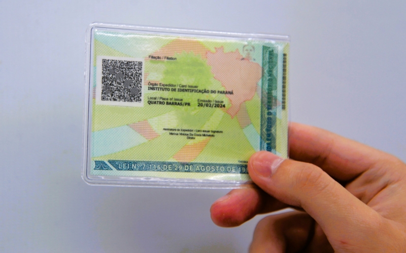 Desde janeiro, Posto de Identificação de Quatro Barras já emitiu mais de 1.100 Carteiras de Identidade no novo modelo