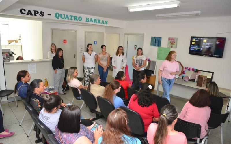 CAPS realiza programação para o Dia da Mulher
