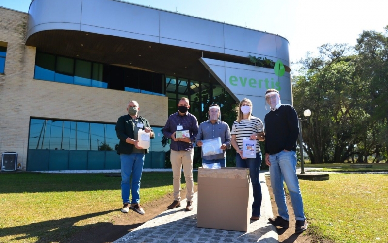 Empresa Evertis Brasil doa produtos de prevenção à pandemia