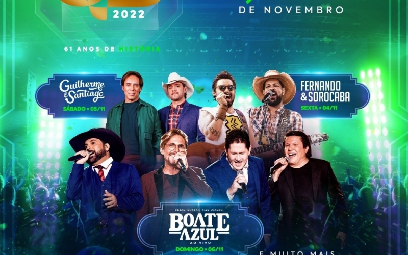 Tudo pronto para a 1ª QBFEST, a maior festa da história de Quatro Barras