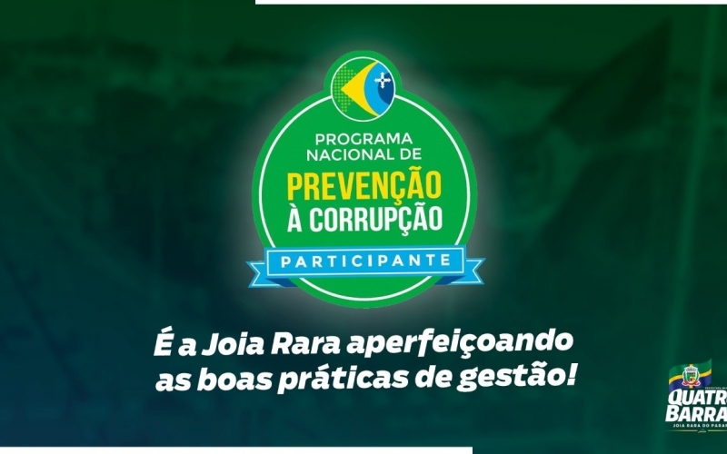 Visando o aperfeiçoamento das práticas de gestão, Quatro Barras é participante do PNPC