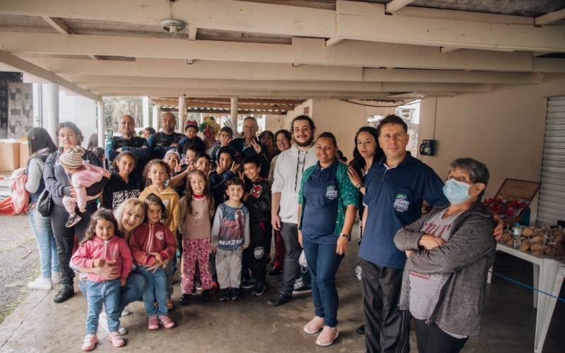 Famílias da área rural são beneficiadas com a terceira entrega da Campanha do Agasalho 