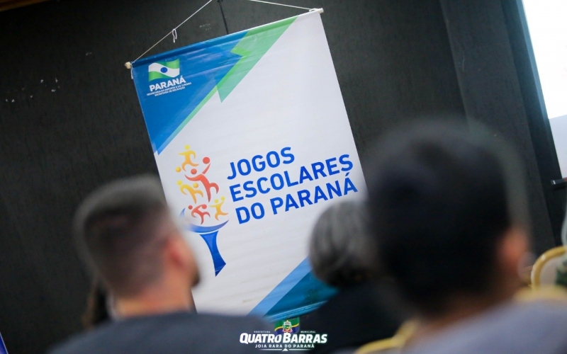 Quatro Barras sediará Fase Regional dos Jogos Escolares do Paraná