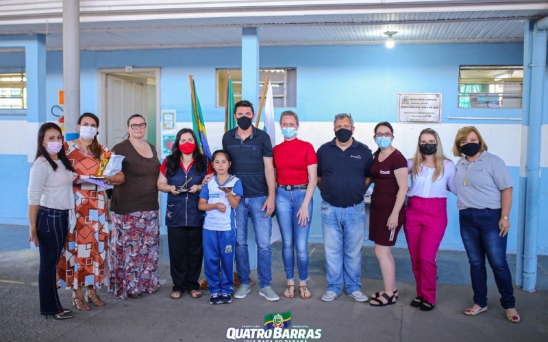 Alunos de Quatro Barras são premiados no Concurso Abracopel 