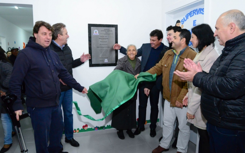 CMEI Tio Laio é inaugurado no Pinheirinho