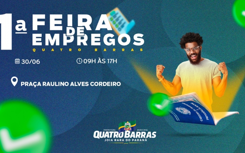 Quatro Barras promove 1ª Feira do Emprego