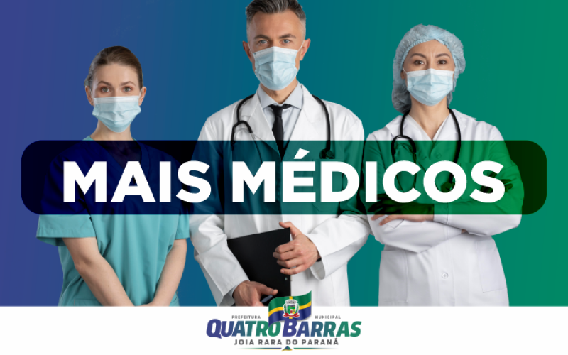 Prefeitura de Quatro Barras contrata mais médicos para ampliar e qualificar o atendimento à população