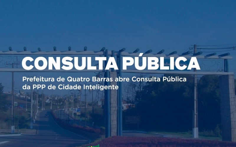 Cidade Inteligente: Quatro Barras vai contratar PPP para avanços nos setores de iluminação, telecomunicações e energia