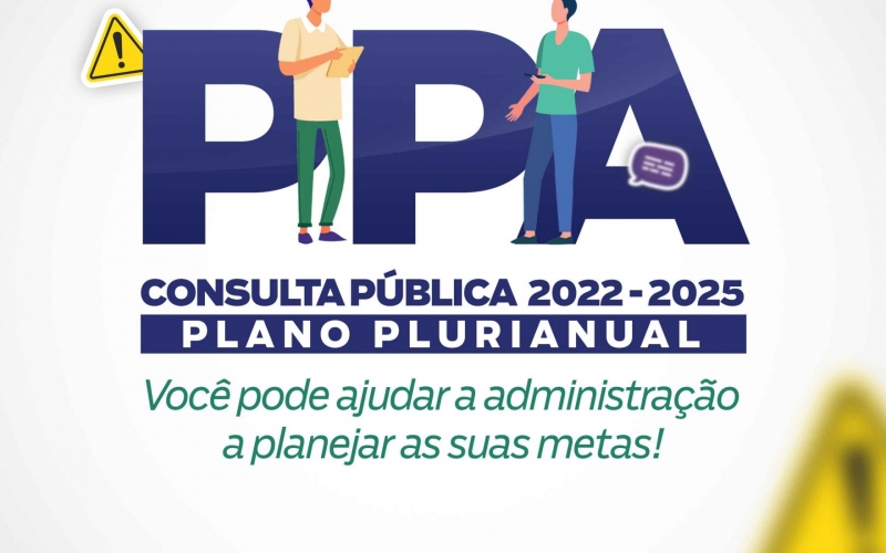 PPA: Prefeitura abre consulta pública para planejar novas ações de governo