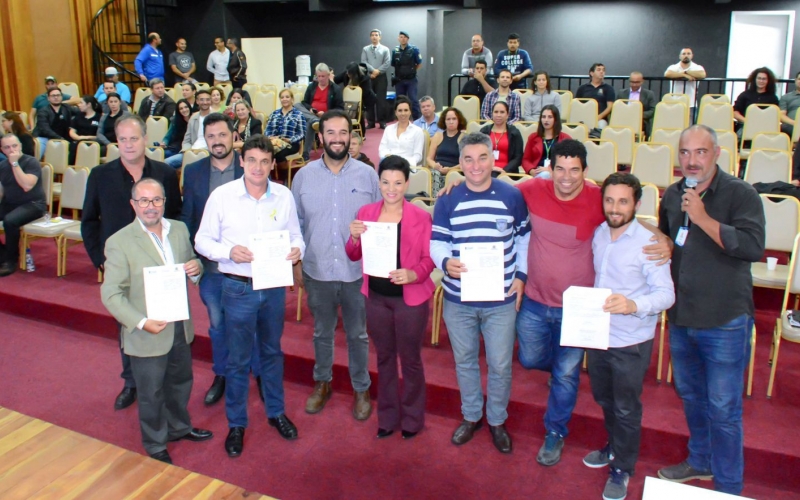 Quatro Barras, Pinhais e Piraquara assinam termo para implantação das Ciclorrotas Nascentes do Iguaçu