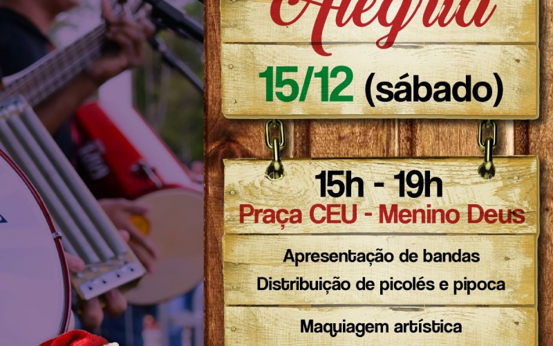 Quatro Barras terá Tarde da Alegria no próximo sábado