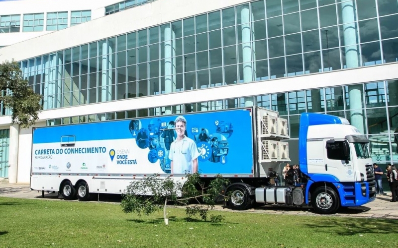 Carreta do Conhecimento vai oferecer curso gratuito de Automação Industrial