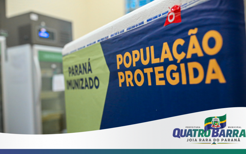 Com Plano de Vacinação definido, Quatro Barras já tem data para início da imunização