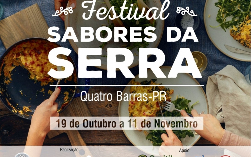 Quatro Barras vai lançar Festival Sabores da Serra