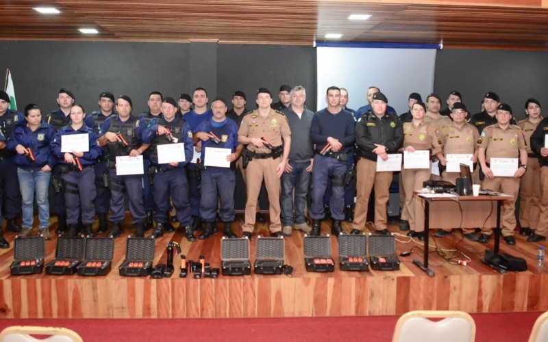 Além de arma de fogo, Guarda Municipal fará uso de armas não letais